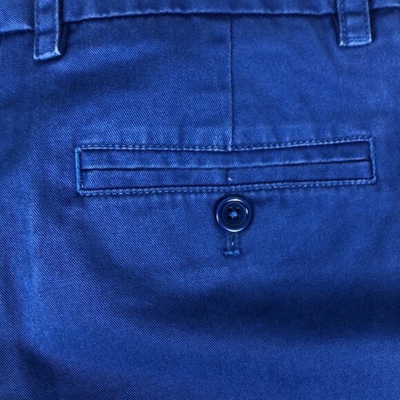 J Crew shorts Women’s chino Flat Front cuffed blue size 0 - Picture 8 of 8